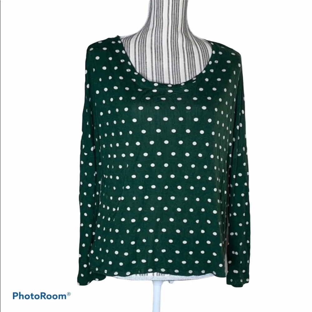 Zara Basic Special Edition Polka Dot Top M - Picture 2 of 14